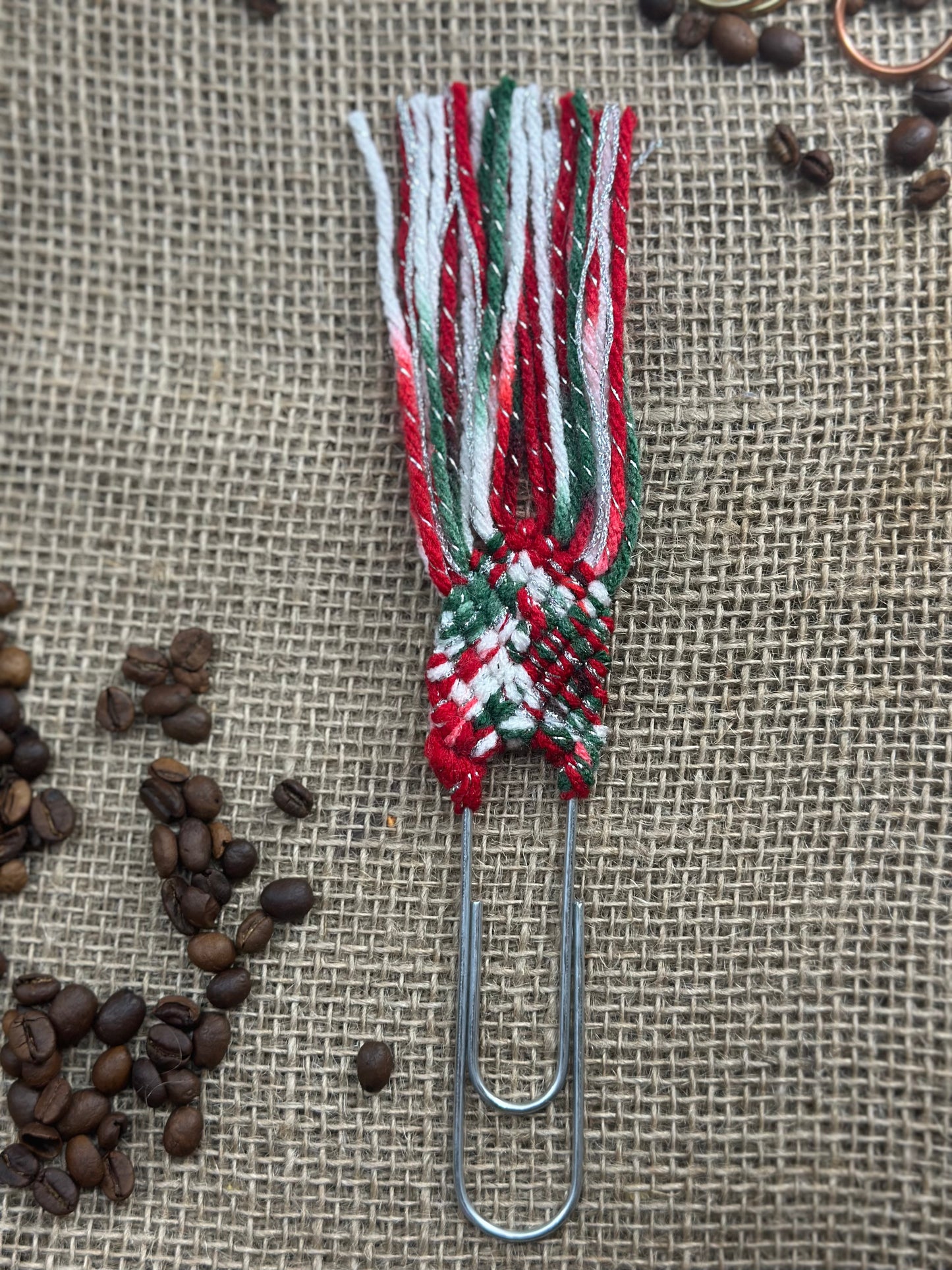 Bookmarks Giant Paperclips Macrame